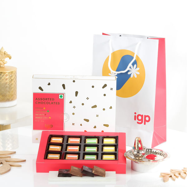 Assorted Chocolates Bhai Dooj Gift Box