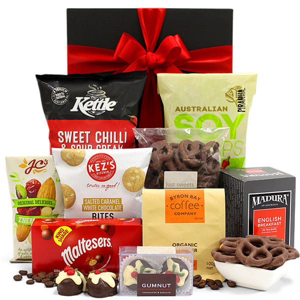 Assorted Nuts Chips and Nibbles Hamper