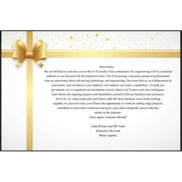 August Greeting Card