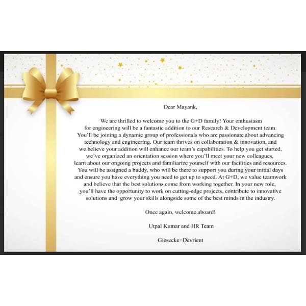 August monthly Greeting Card