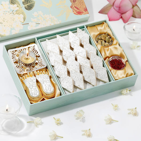 Auspicious Charan Paduka Gift Hamper