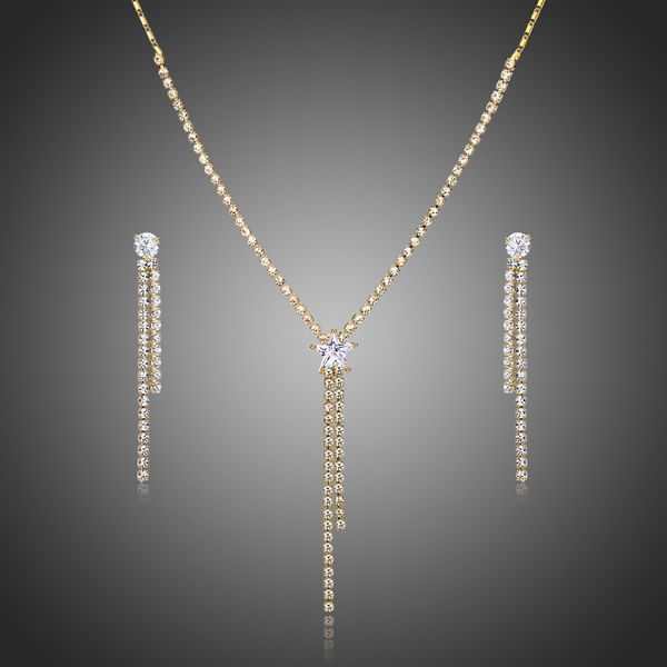 Austrian Crystal Necklace Set