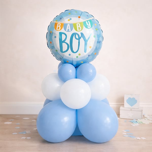 Baby Boy Balloon Bouquet