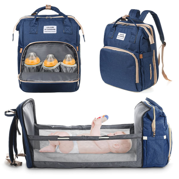Baby Diaper Bag With Changing Station Single Piece
