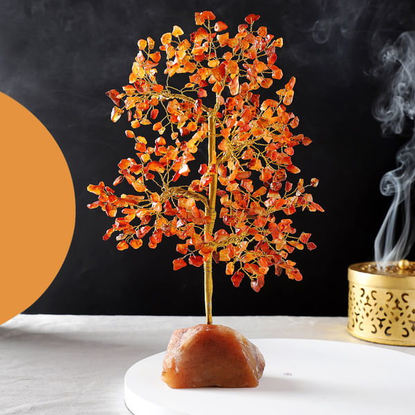 Balancing Carnelian Gemstone Tree - 500 Chips