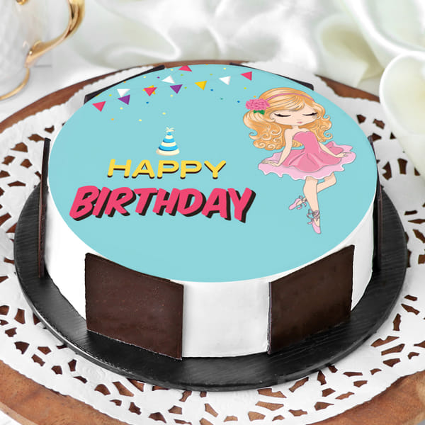 Barbie Birthday Cake