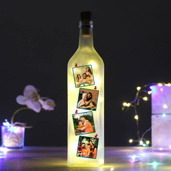 Beautiful Memories Personalized Bottle Lamp