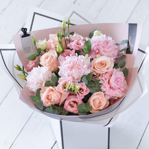 Beautifully Simple Peony Bouquet