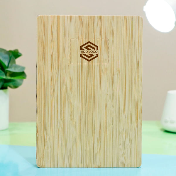 Beige Notebook - Customized with Logo