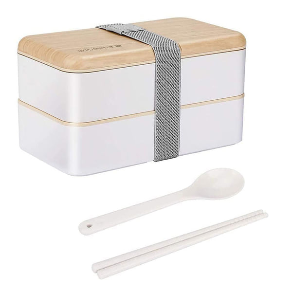 Bento Lunch Box - 2 Layer - Assorted - Single Piece