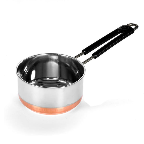 BERRY STAINLESS STEEL COPPER BOTTOM SAUCE PAN 2 LTR (12 CM)