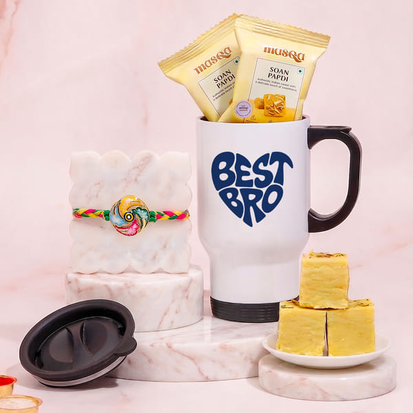 Best Bro Tumbler Rakhi Gift Hamper