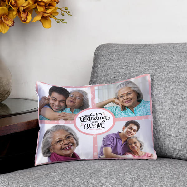 Best Grandma Personalized Cushion (12 X 15 inch)