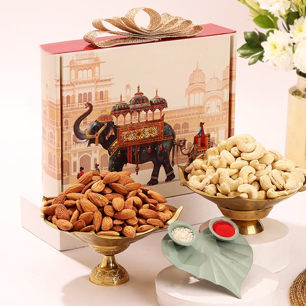 Bhai Dooj Dry Fruit Blessings Hamper