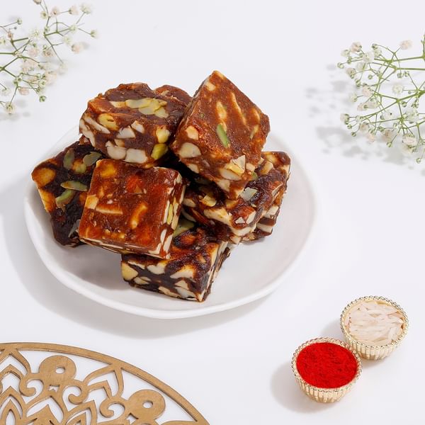 Bhai Dooj Sweet And Ritual Combo