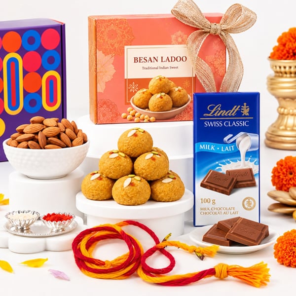 Bhai Dooj Sweet Delights Hamper