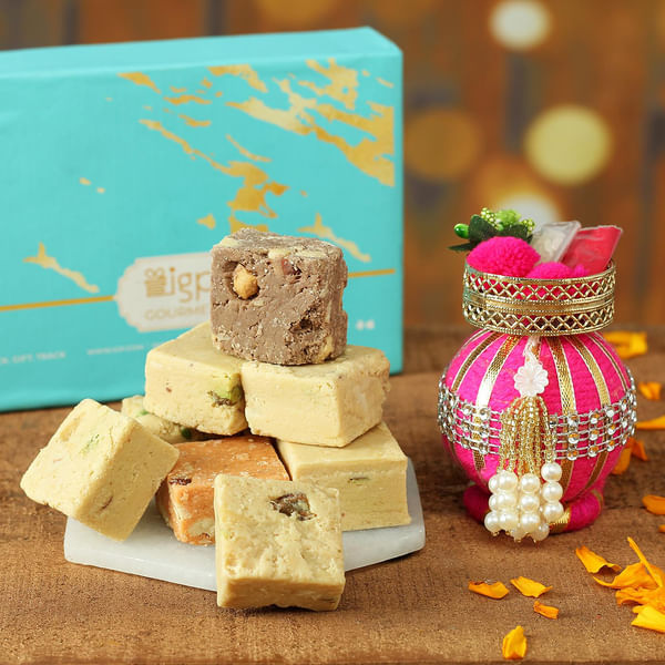 Bhai Dooj Tikka with Mewa Bites