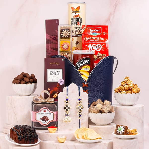 Bhaiya Bhabhi Gourmet Rakhi Hamper