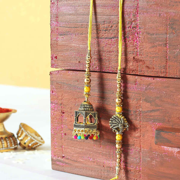 Bhaiya Bhabhi Temple Rakhi