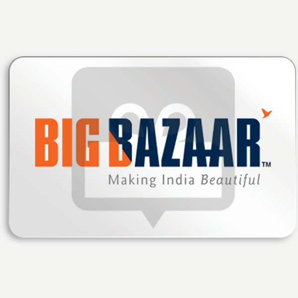 Big Bazaar Gift Card - Rs. 100