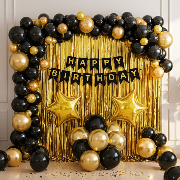 Birthday Party DIY Decoration Kit - 25 Pcs