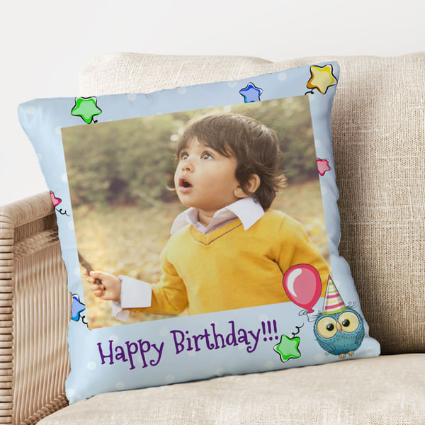 Birthday Personalized Cushion for Kids