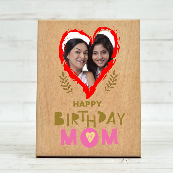 Birthday Special Personalized Photo Frame for Mom