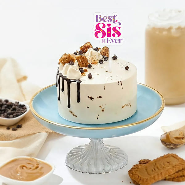 Biscoff Bliss Bento Cake for Sister