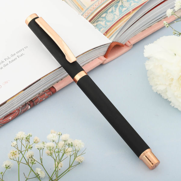 Black and Gold Rollerball Pen