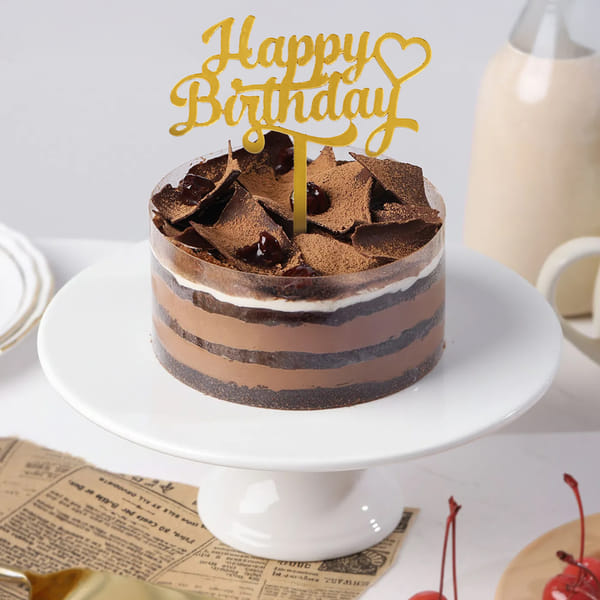 Black Forest Birthday Cake
