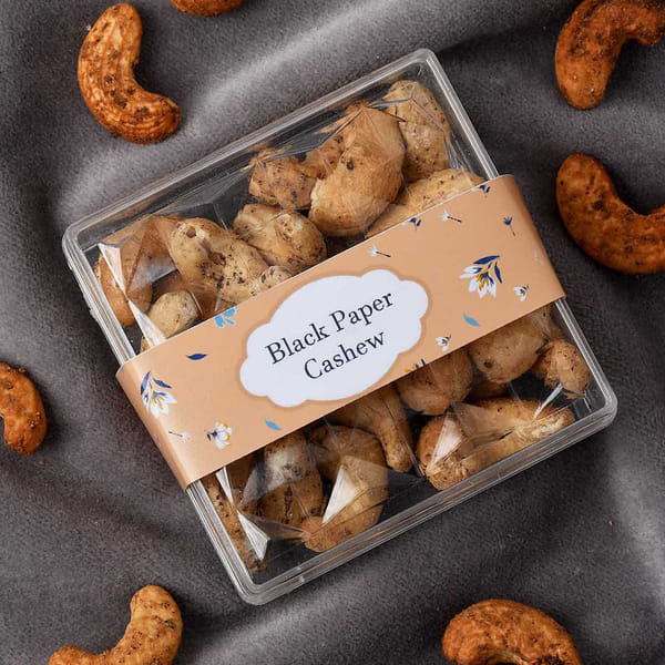 Black Pepper Cashews 50g