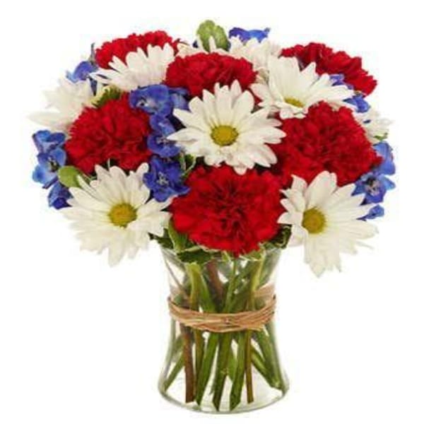 Blissful Daisies And Carnations Arrangement