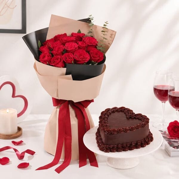 Bloom & Indulge Combo For Girlfriend Day