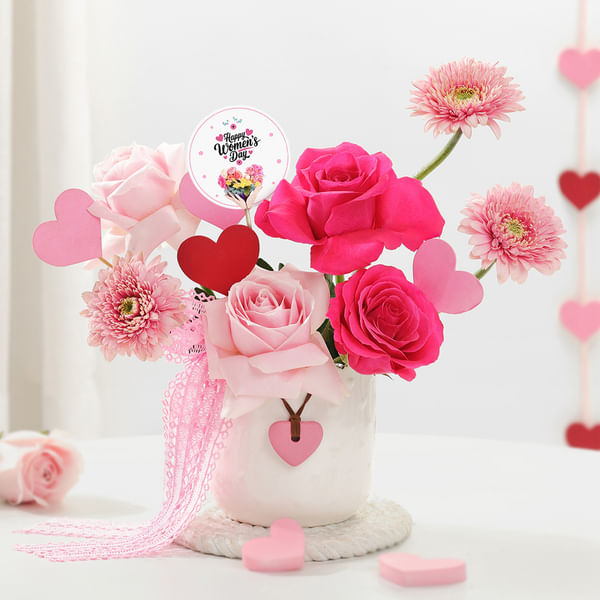 Blooming Affection Women's Day Arrangement