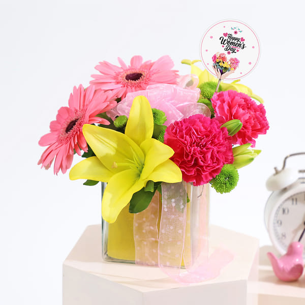 Blooming Beauty Women's Day Arrangement
