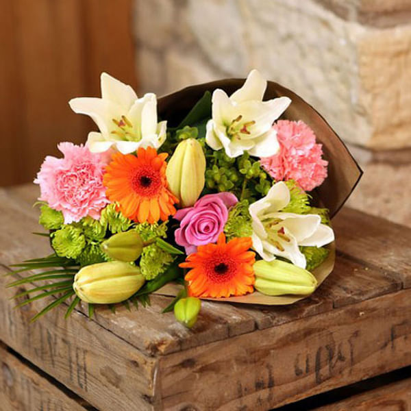Blooming Radiance Mixed Flower Bouquet