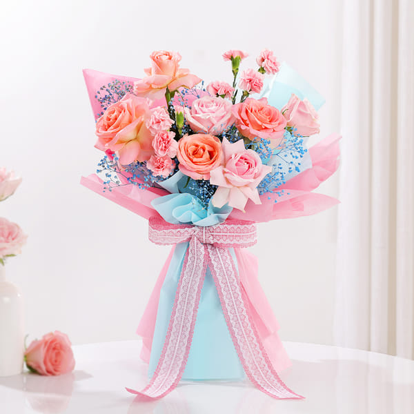 Blooming Symphony Gift Bouquet for Mom
