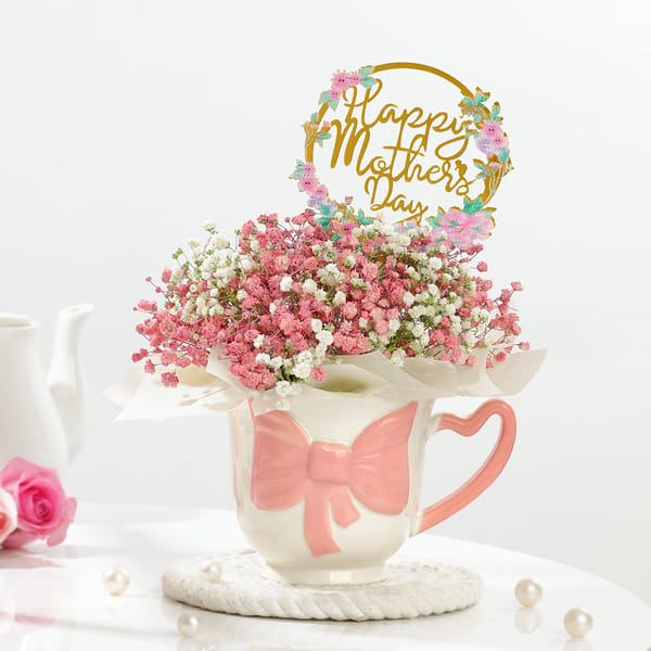 Blossoming Love Mother's Day Mug Arrangement