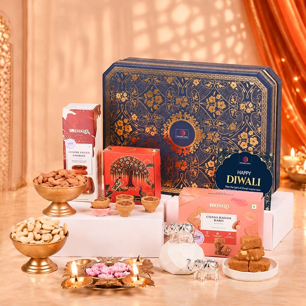 Blue Splendour Diwali Gift Hamper