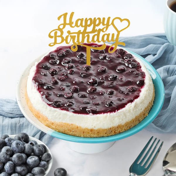 Blueberry Birthday Cheesecake - 450 gm