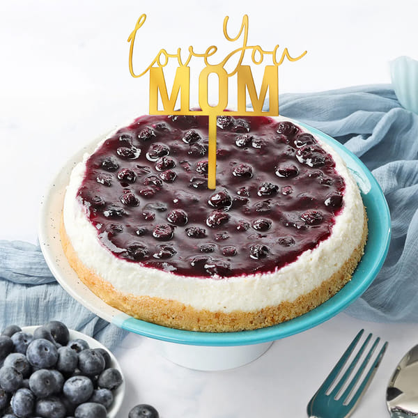 Blueberry Cheesecake for Mother's Day