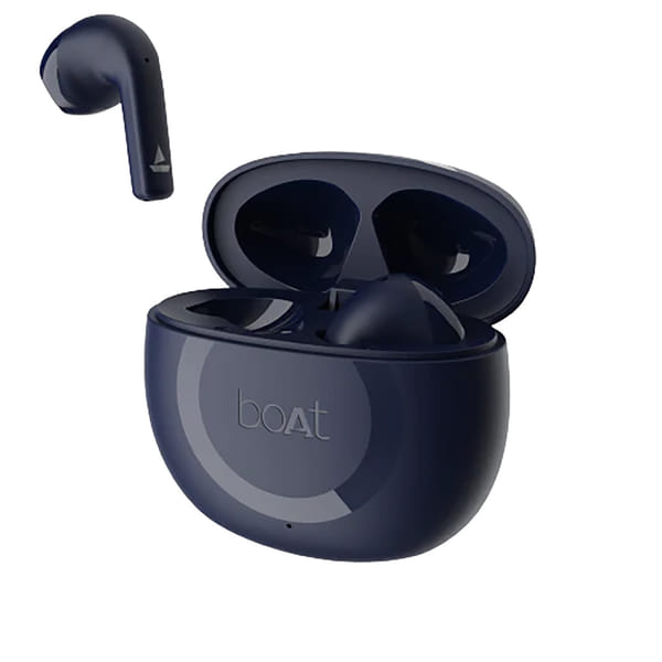 Boat Bluetooth Earbuds with 75 Hrs backup(incl Case)-AIRDOPES-ZING