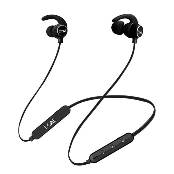 BOAT ROCKERZ 255 SPORTS BLUETOOTH WIRELESS EARPHONE WITH MIC
