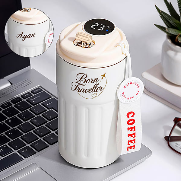 Born Traveller Personalized Temperature Tumbler