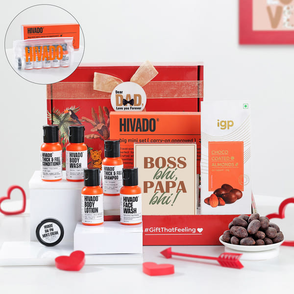 Boss Papa Grooming And Delights Hamper