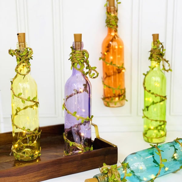 Bottle Light - Colorful String