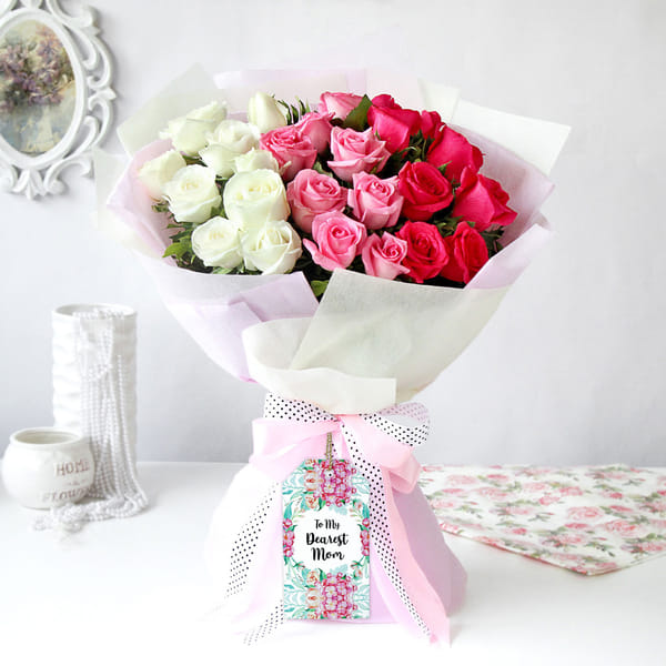 Bouquet of Ombre Roses for Mom