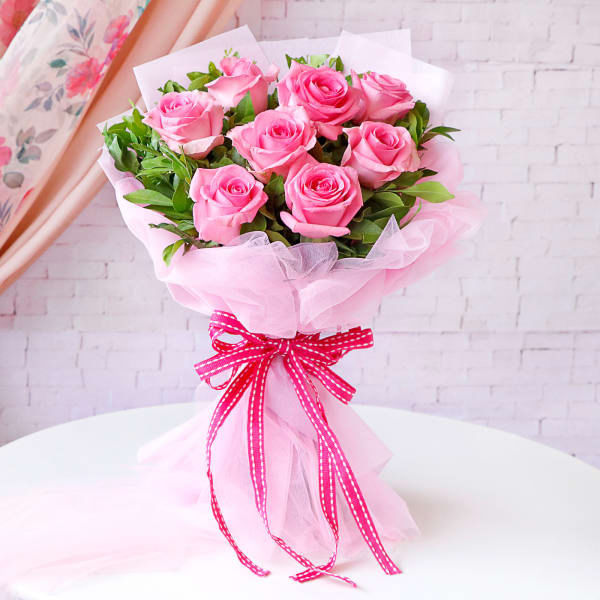 Bouquet of Pink Roses