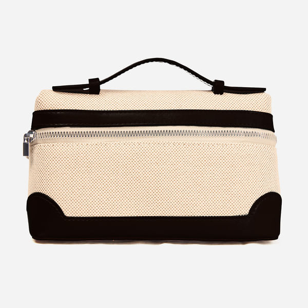 Boxed Bliss Crossbody Bag - Black