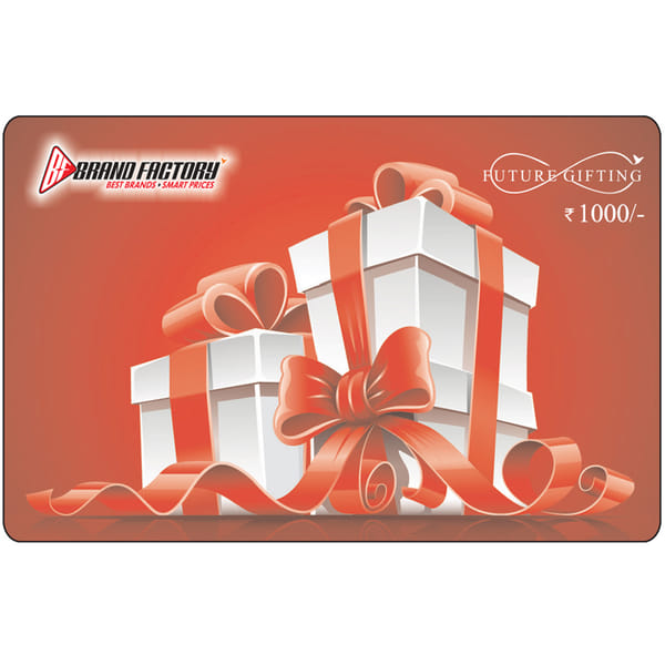 Brand factory Gift Card Rs. 1000